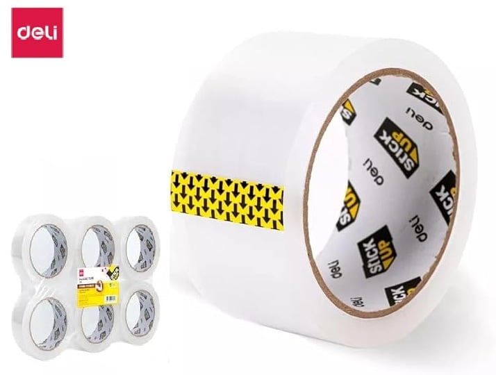 DELI High Transparency Packing Tape - TRANSPARENT