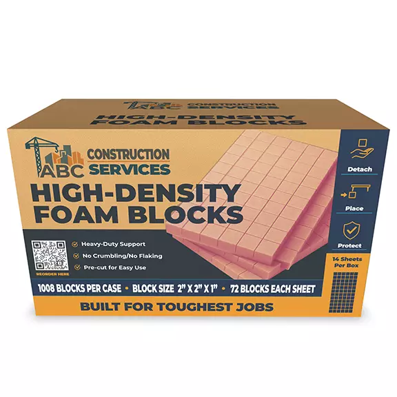 High Density Foam Blocks – ABC Construction Services