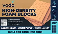 High Density Foam Blocks Voda