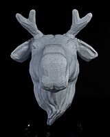 High Elk Wall Light