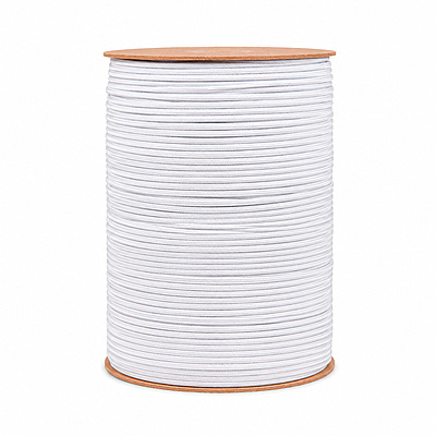 Hilo Caucho 0.8Mm Blanco Rollo X 250 Metros