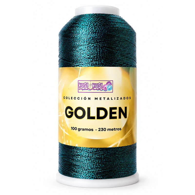 Hilo Golden Azul Petroleo * 100Gr B-183 Cono X 100Gramos Hilo Golden Azul Petroleo * 100Gr B-183 Cono X 100Gramos