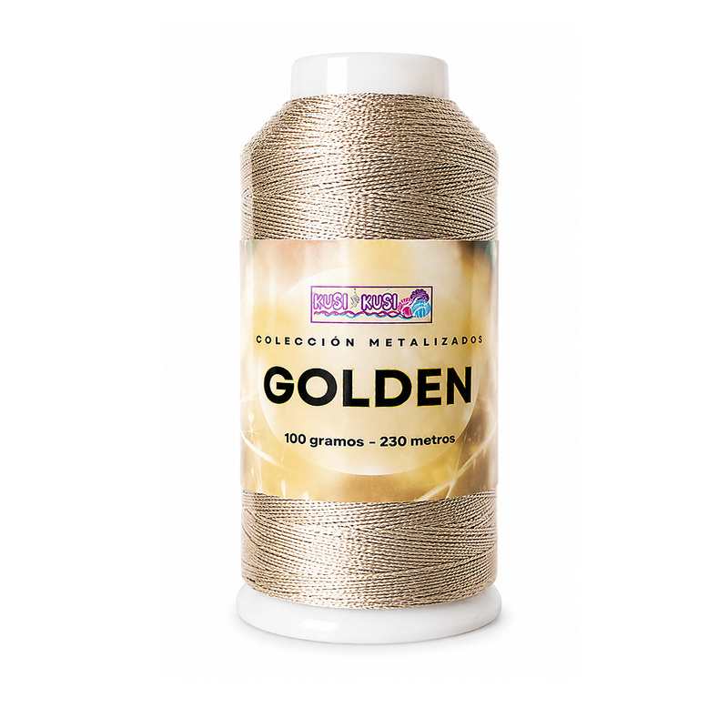 Hilo Golden Champaña * 100Grs B-36 Cono X 100Gramos Hilo Golden Champaña * 100Grs B-36 Cono X 100Gramos