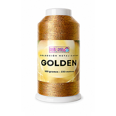Hilo Golden Dorado * 100Grs B-151 Dr Cono X 100Gramos