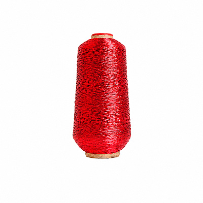Hilo Metalizado  Rojo ( It) X250Gr Cono X 250Gramos