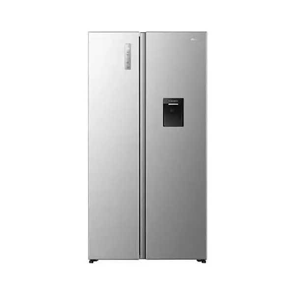 Hisense REF558DR 541L Side By Side Fridge with Water Dispenser (Silver) Hisense REF558DR 541L Side By Side Fridge with Water Dispenser (Silver)
