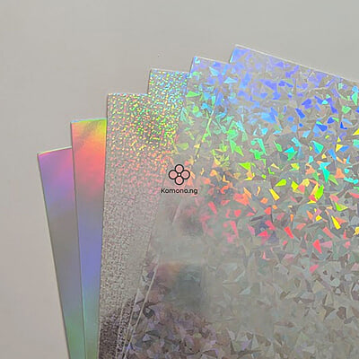 Holographic Cardstock 12in x 12in