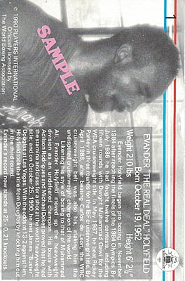 Boxing Trading Cards Boxing Trading Cards