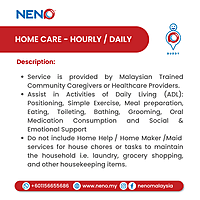 Home Care (Hourly / Daily) Service