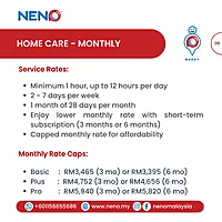 Home Care Monthly (Short-Term Subscription) Service