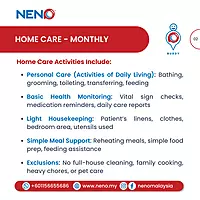 Home Care Monthly (Short-Term Subscription) Service