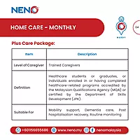 Home Care Monthly (Long-Term Subscription) Service