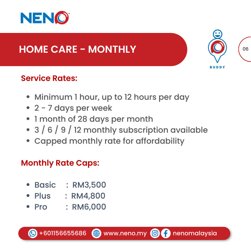 Home Care Monthly (1 Month) Service