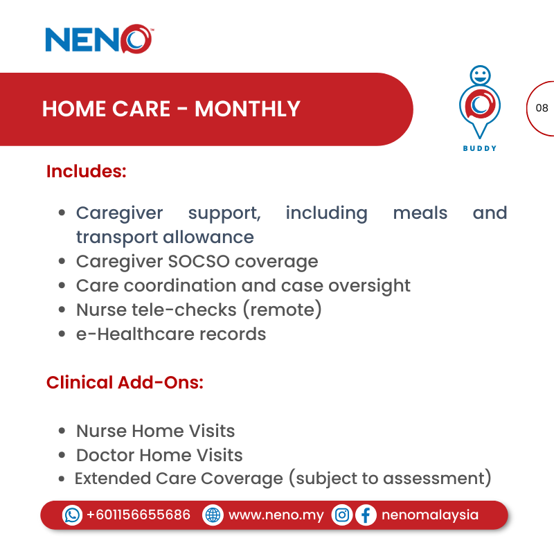 Home Care Monthly (1 Month) Service