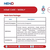 Home Care (Weekly) Service