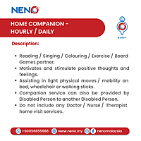 Home Companion (Hourly / Daily) Service