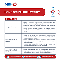 Home Companion (Weekly) Service