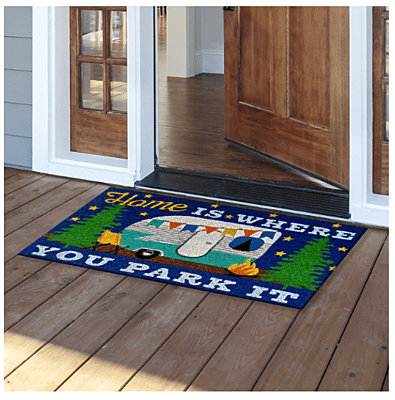 Home Is Where You Park It Coir Doormat