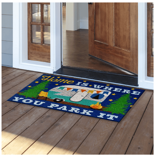 Home Is Where You Park It Coir Doormat