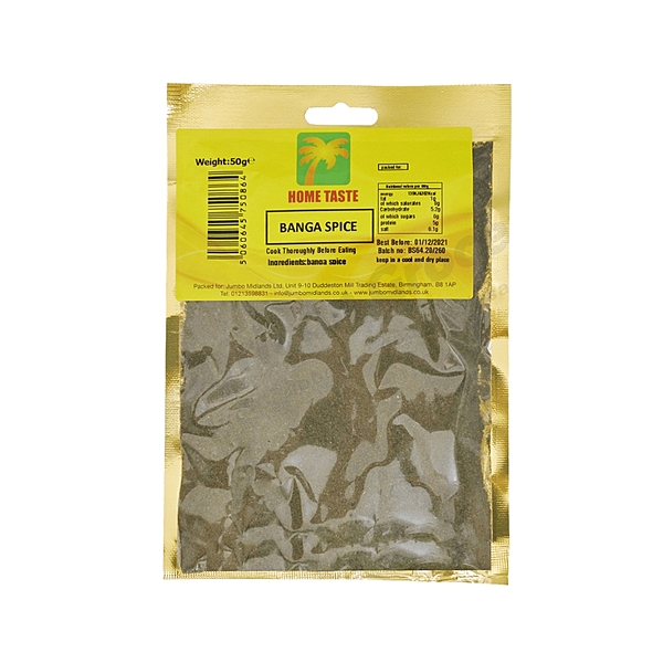 25980 Home Taste Banga Spice 50g X 10