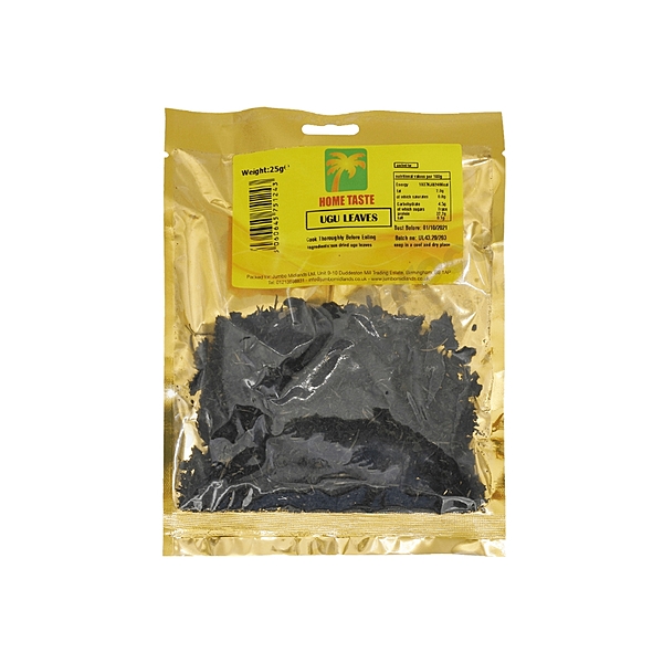 26215     Home Taste Ugu Leaves 25g X 10