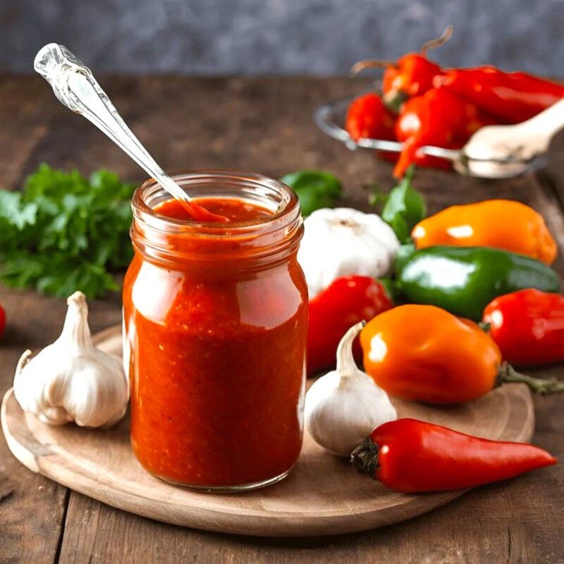 555 Sauce / Spicy Indo-Chinese Sauce /  Hot & Tangy 555 Masala Sauce