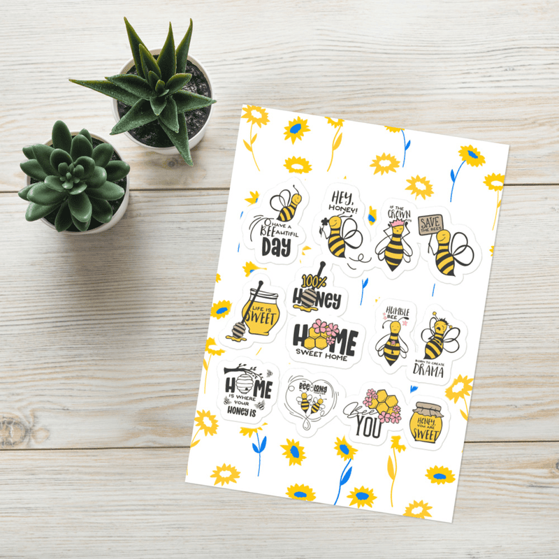 Honey Bee Sticker Sheet
