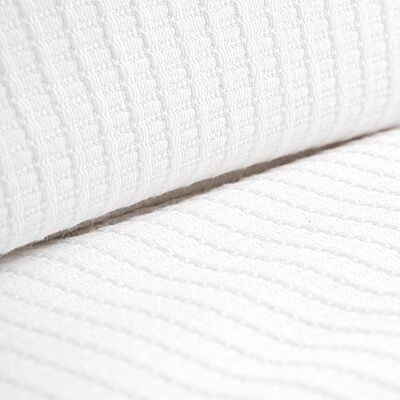 Honeycomb Blanket White