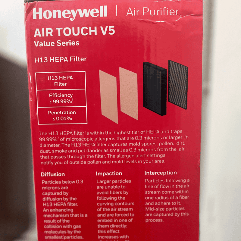 Honeywell Air Touch V5 Value Series Air Purifier