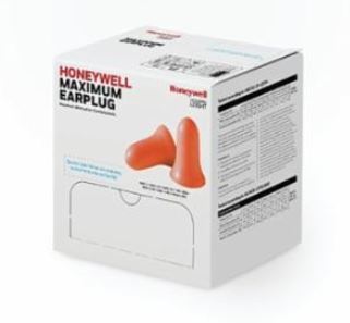 MAXIMUM Disposable Earplugs, Foam, Coral, Uncorded