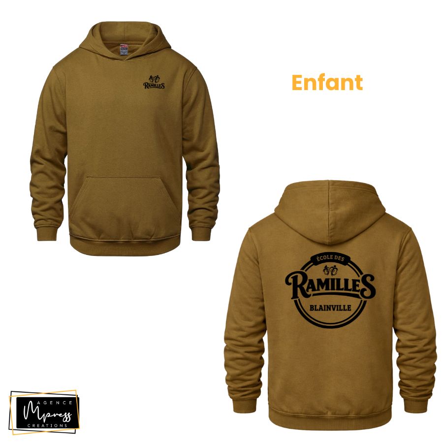 Enfant - Coton ouaté Caramel (Ramilles) Enfant - Coton ouaté Caramel (Ramilles)