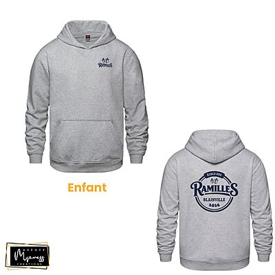 Enfant - Coton ouaté Gris (Ramilles)