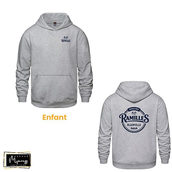 Enfant - Coton ouaté Gris (Ramilles)