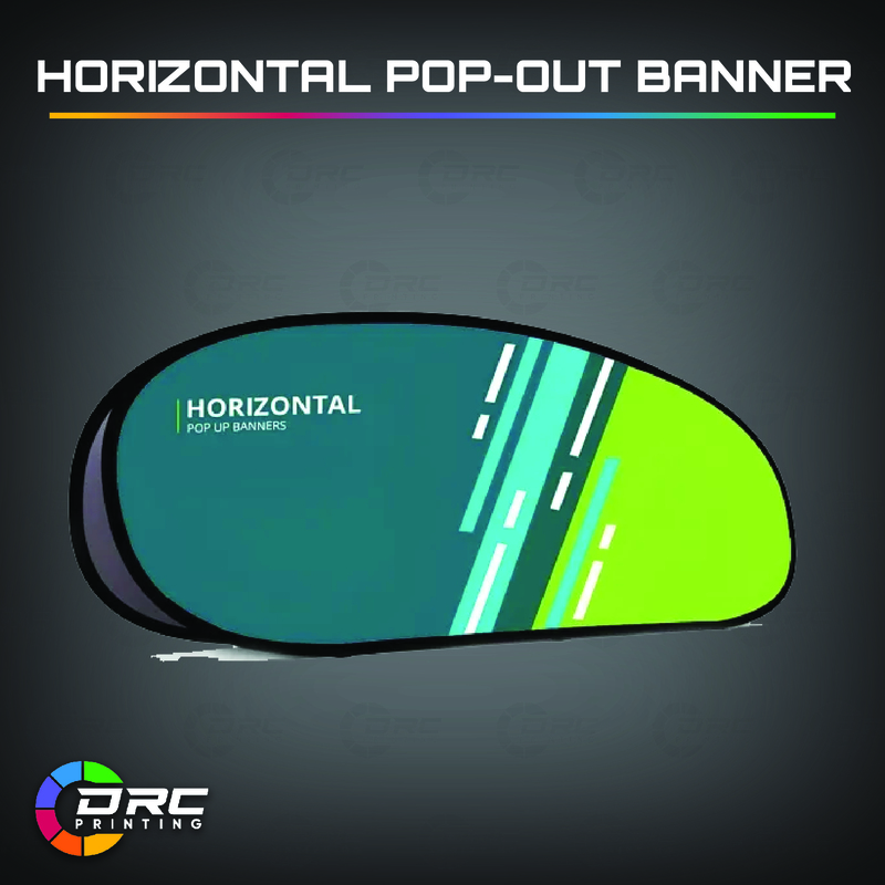 Horizontal Pop Out Banner Horizontal Pop Out Banner