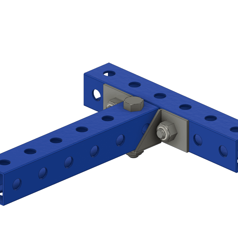 Horizontal Tube Support - Black