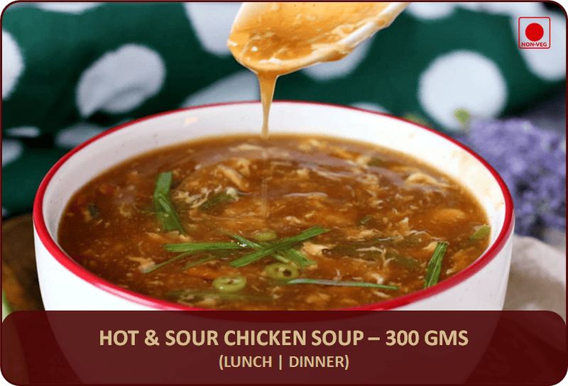 Hot & sour Chicken Soup - 300 Gms Hot & sour Chicken Soup - 300 Gms