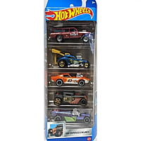 Hot Wheels 1:64 Cars 5 Pack Assortment