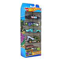 Hot Wheels 1:64 Cars 5 Pack Assortment