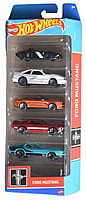 Hot Wheels 1:64 Cars 5 Pack Assortment