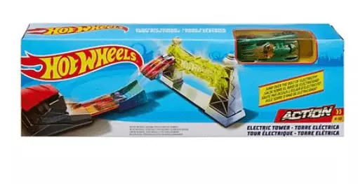 Hot Wheels Action Stunt Race Set - Electric Tower