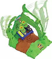 Hot Wheels Monster Trucks Arena Smashers Glow In Dark Gunkster Ooze Battle
