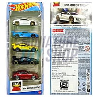 Hot Wheels 1:64 Cars 5 PacK - HW MOTOR SHOW