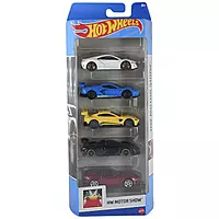 Hot Wheels 1:64 Cars 5 PacK - HW MOTOR SHOW