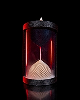 Hourglass Backflow Burner