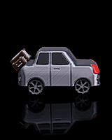 Housed Car Clicker & Keychain