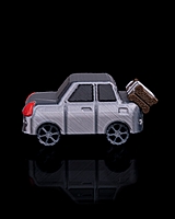 Housed Car Clicker & Keychain