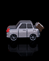 Housed Car Clicker & Keychain