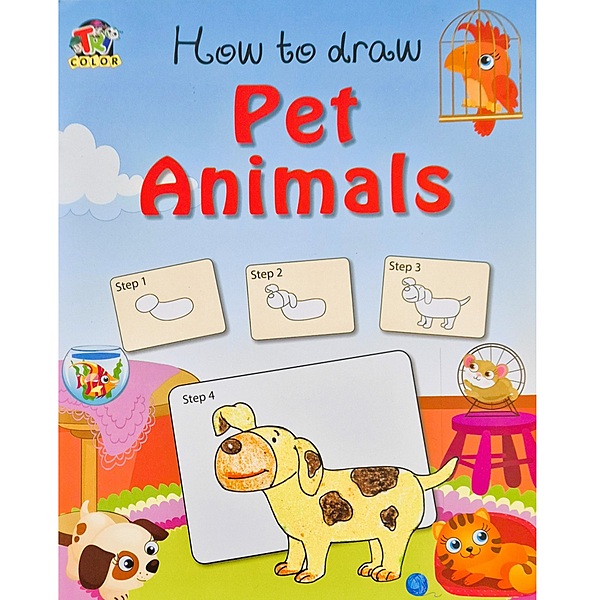 How to draw Pet Animals