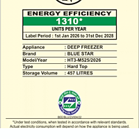 Blue Star HT3-M525 Deep Freezer Blue Star HT3-M525 Deep Freezer