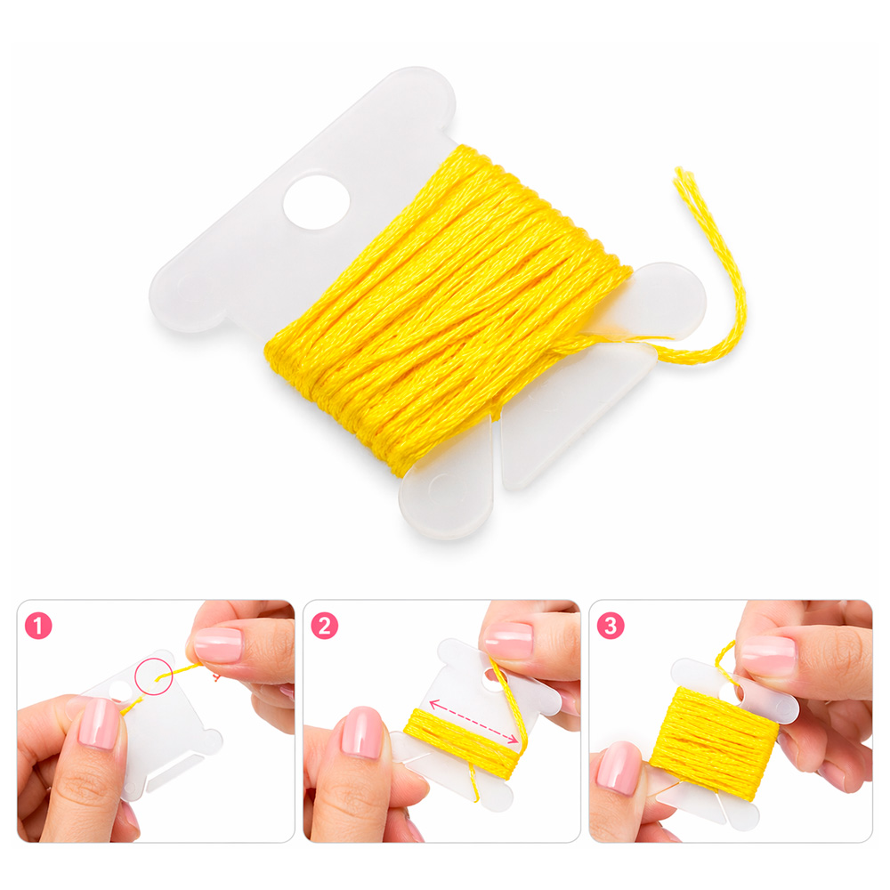 Bobina Plastica Para Hilos Paquete X 100 Unidades